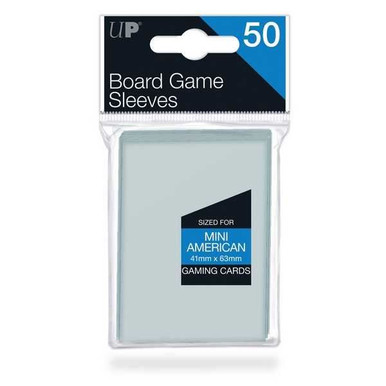 UP - Board Game Sleeves - American Size 41x63mm (50 Sleeves) 1 UP - Board Game Sleeves - American Size 41x63mm (50 Sleeves)