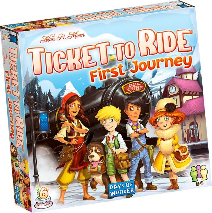 Ticket To Ride - First Journey Norsk 1 Ticket To Ride - First Journey Norsk