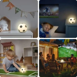 Ansmann Dimmable Silicone Soccer Light fotball-lampe