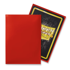 Dragon Shield 100 stk Standard Size Sleeves - Crimson Classic