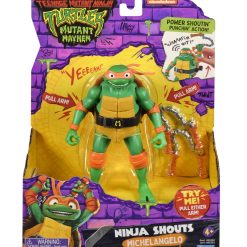 Teenage Mutant Ninja Turtles Mutant Mayhem Ninja Shouts Michelangelo Actionfigure 15cm 5 Teenage Mutant Ninja Turtles Mutant Mayhem Ninja Shouts Michelangelo Actionfigure 15cm