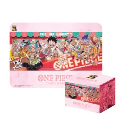 Bandai One Piece Card Game Playmat og Card Case Set 25th Anniversary