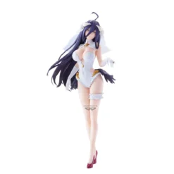 Ha Det Gøy med KanonCon 17 Banpresto Overlord Albedo Glitter & Glamours figur 27cm Wedding Version