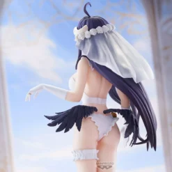 Ha Det Gøy med KanonCon 18 Banpresto Overlord Albedo Glitter & Glamours figur 27cm Wedding Version