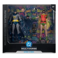 McFarlane Toys Batman Classic TV Series DC Multiverse McFarlane Collector Edition Action Figure 2-Pack Batman and Robin 18 cm bilde 10