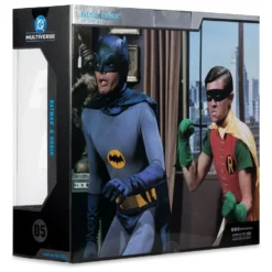 Batman Classic TV Series 2-Pack Batman og Robin – McFarlane DC Multiverse Collector Edition actionfigurer 18 cm 24 McFarlane Toys Batman Classic TV Series DC Multiverse McFarlane Collector Edition Action Figure 2-Pack Batman and Robin 18 cm bilde 12