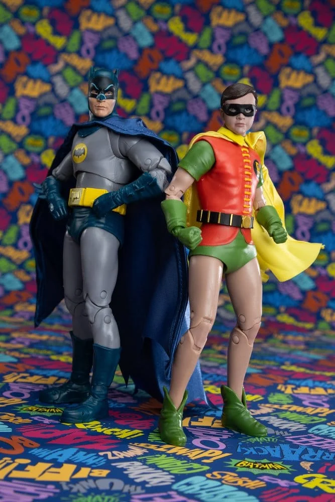 Batman Classic TV Series 2-Pack Batman og Robin – McFarlane DC Multiverse Collector Edition actionfigurer 18 cm 12 McFarlane Toys Batman Classic TV Series DC Multiverse McFarlane Collector Edition Action Figure 2-Pack Batman and Robin 18 cm bilde 13