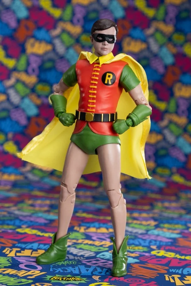 Batman Classic TV Series 2-Pack Batman og Robin – McFarlane DC Multiverse Collector Edition actionfigurer 18 cm 14 McFarlane Toys Batman Classic TV Series DC Multiverse McFarlane Collector Edition Action Figure 2-Pack Batman and Robin 18 cm bilde 15