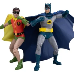 Batman Classic TV Series 2-Pack Batman og Robin – McFarlane DC Multiverse Collector Edition actionfigurer 18 cm 16 McFarlane Toys Batman Classic TV Series DC Multiverse McFarlane Collector Edition Action Figure 2-Pack Batman and Robin 18 cm bilde 2
