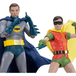 Batman Classic TV Series 2-Pack Batman og Robin – McFarlane DC Multiverse Collector Edition actionfigurer 18 cm 19 McFarlane Toys Batman Classic TV Series DC Multiverse McFarlane Collector Edition Action Figure 2-Pack Batman and Robin 18 cm bilde 5