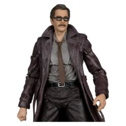 McFarlane Toys DC Multiverse Action Figure Commissioner James Gordon (The Dark Knight Trilogy) Deluxe Theatrical Edition 18 cm bilde 3