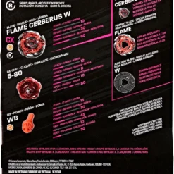 Beyblade X Flame Cerberus W 5-80WB CX Starter Pack 13 Beyblade X Flame Cerberus W 5-80WB CX Starter Pack