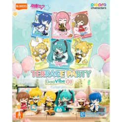 Blokees Hatsune Miku DaaVibe 01 Terrace Party blind box