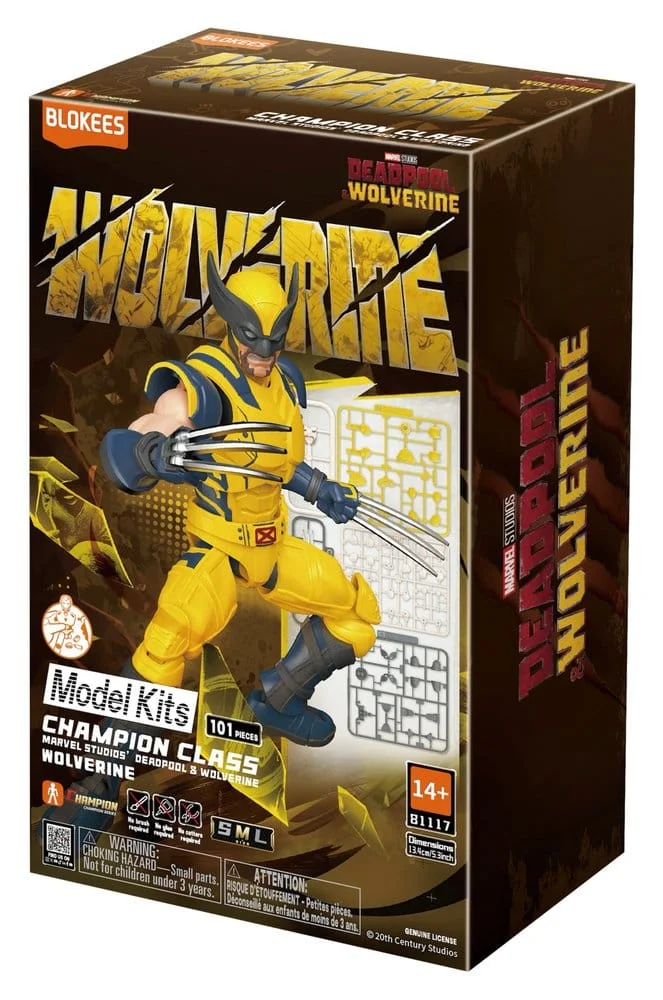 Blokees Marvel Champion Class Wolverine Construction Kit 13,4 cm 2 Blokees Marvel Champion Class Wolverine Construction Kit 13,4 cm