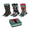 Star Wars - Boba Fett - 3-pakk Sokker