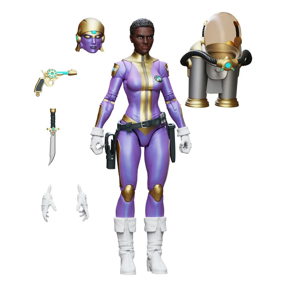 Epic H.A.C.K.S. Action Figure 1/12 Roxy London: Freelance Peacekeeper 3 Boss Fight Studio Epic H.A.C.K.S. Action Figure 1/12 Roxy London: Freelance Peacekeeper bilde 3