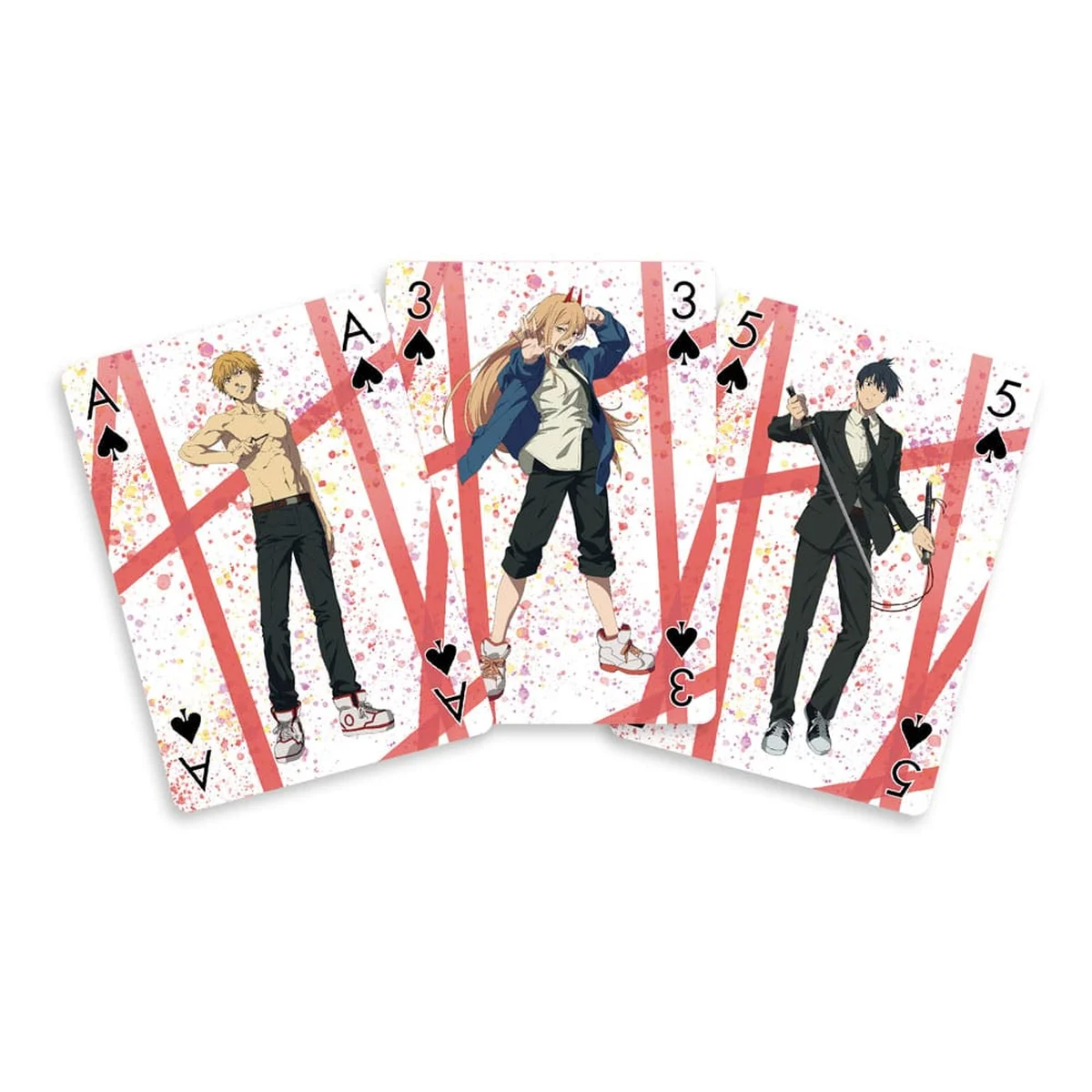 Chainsaw Man Kortstokk 2 Sakami Merchandise Chainsaw Man Playing Cards