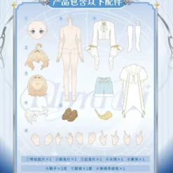 come4free Niyru Loi Realm Resonance Series BJD Blind Box 19cm motedukke