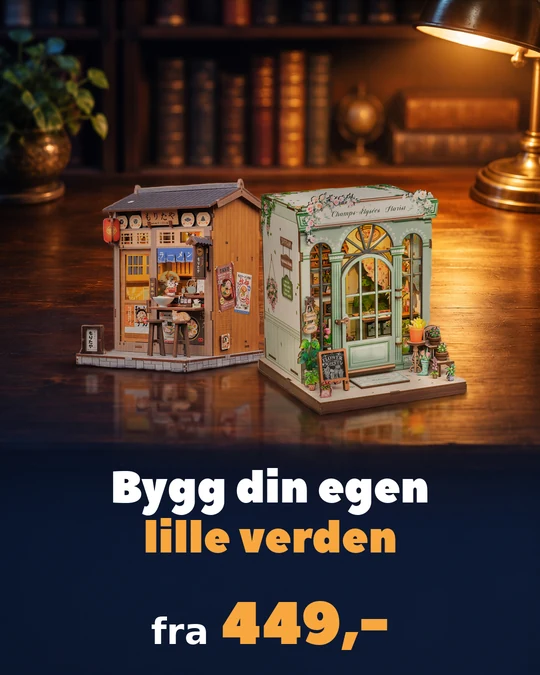CuteBee – bygg din egen lille verden, fra 449,-