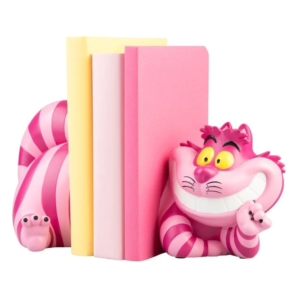 Disney Alice in Wonderland Cheshire Cat Bokstøtter 1 Grupo Erik Disney Alice in Wonderland Bookends Cheshire Cat