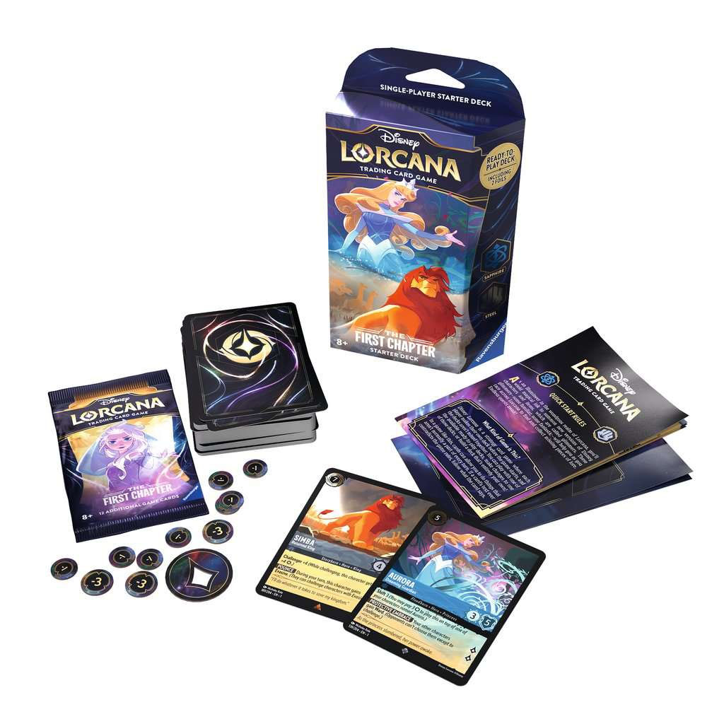 Disney Lorcana: The First Chapter Starter Deck Sapphire & Steel 2 Disney Lorcana: The First Chapter Starter Deck Sapphire & Steel - Bilde 2
