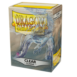 Dragon Shield 100 stk Standard Size Sleeves - Clear Classic