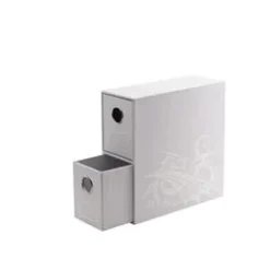 Dragon Shield Fortress Card Drawer Vertical 2 – White TCG-kortlagring