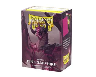 Dragon Shield Matte Sleeves Standard - Pink Sapphire (100 stk) 1 Dragon Shield Matte Sleeves Standard - Pink Sapphire (100 stk)