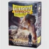 Dragon Shield Standard Size Outer Sleeves Matte Clear 100 kortlommer