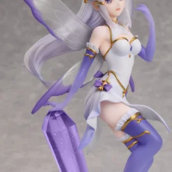 Elcoco Re:Zero Starting Life in another World PVC Statue 1/7 Emilia Jewel Princess 24 cm bilde 2