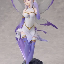 Elcoco Re:Zero Starting Life in another World PVC Statue 1/7 Emilia Jewel Princess 24 cm bilde 3