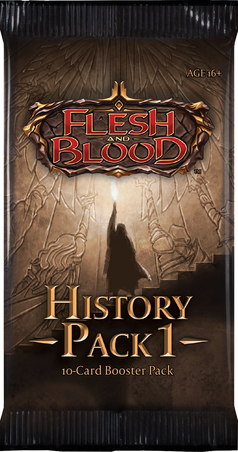 Flesh and Blood - History Pack 1 Booster Pack 1 Flesh and Blood - History Pack 1 Booster Pack