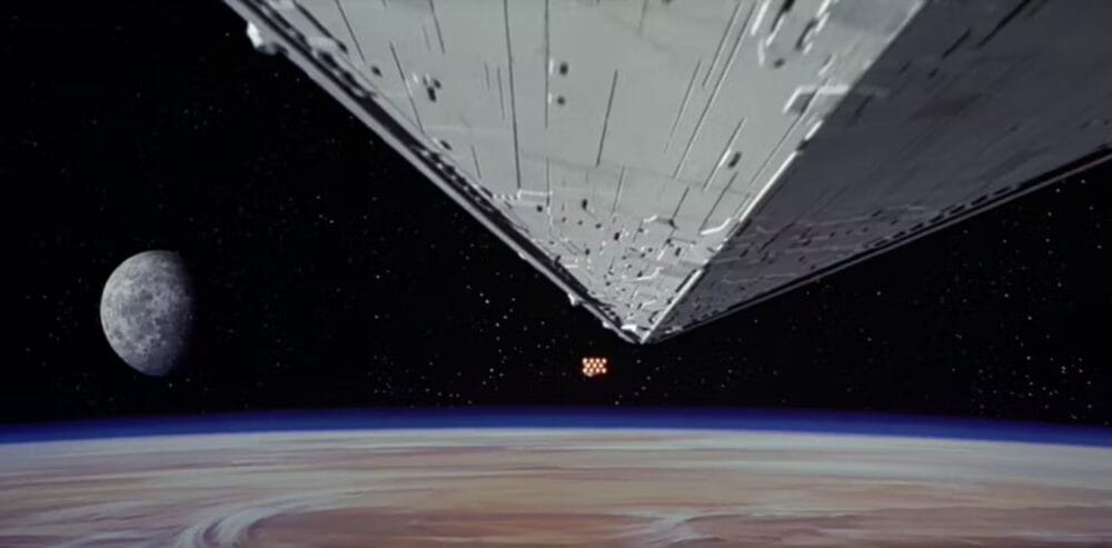 star wars destroyer in space