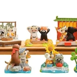 Ha Det Gøy med KanonCon 7 Funism Alexander the Fat Tiger – Little Tiger and His Companions Blind Box figur