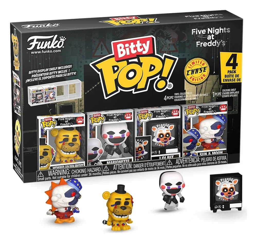 Five Nights at Freddy's Bitty POP! Vinyl Figure 4-Pack Series 5 2,5 cm 1 Funko Five Nights at Freddy's Bitty POP! Vinyl Figure 4-Pack Series 5 2,5 cm