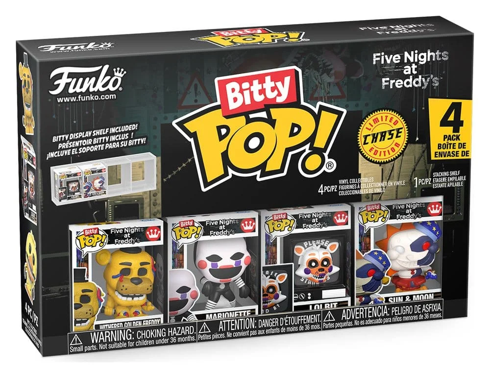 Five Nights at Freddy's Bitty POP! Vinyl Figure 4-Pack Series 5 2,5 cm 2 Funko Five Nights at Freddy's Bitty POP! Vinyl Figure 4-Pack Series 5 2,5 cm bilde 2