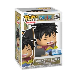 Funko Pop Animation One Piece Monkey D. Luffy med flagg #2214