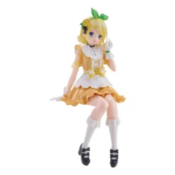 Ha Det Gøy med KanonCon 12 Furyu Character Vocal Series 02: Kagamine Rin/Len Noodle Stopper PVC Statue Kagamine Rin Citrus Ver. 14 cm