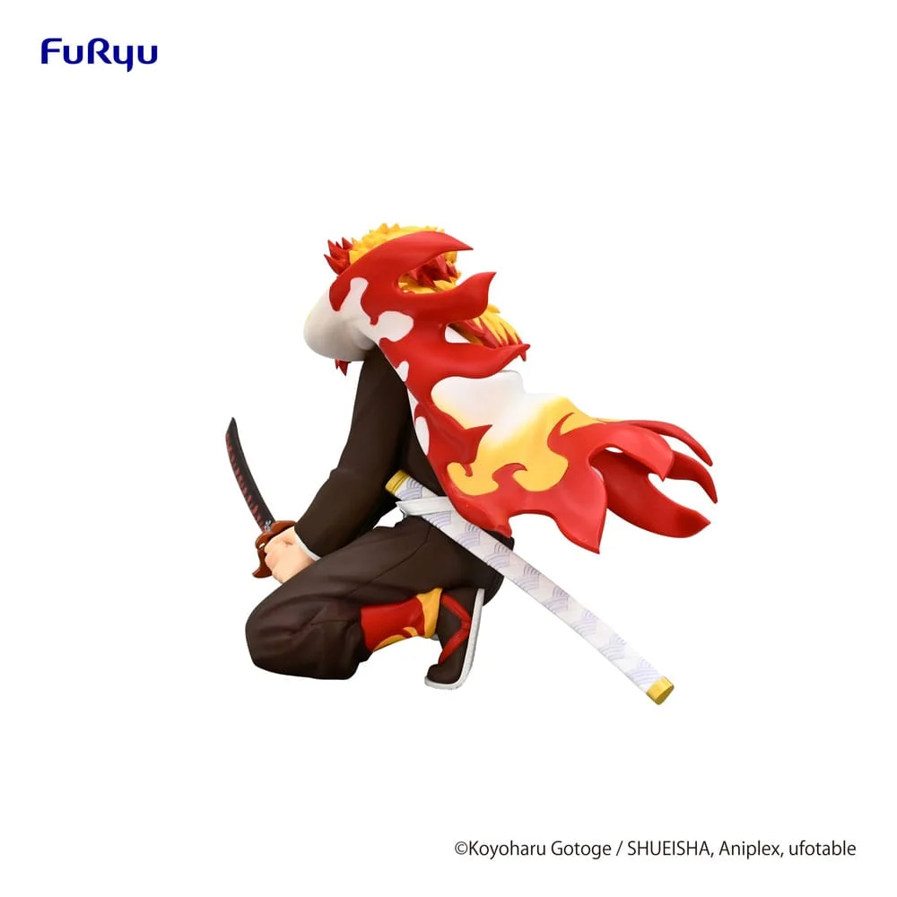 FuRyu Demon Slayer Rengoku Kyojuro Battle Ver. 10cm PVC figur Noodle Stopper 6 FuRyu Demon Slayer Rengoku Kyojuro Battle Ver. 10cm PVC figur Noodle Stopper