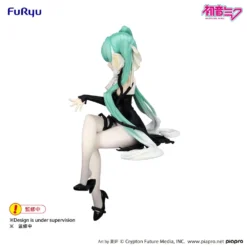 FuRyu Hatsune Miku Noodle Stopper figur Flower Fairy White Rose 14cm