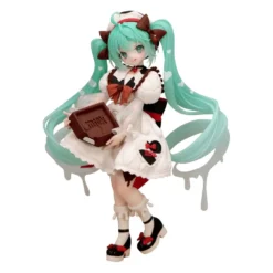 Ha Det Gøy med KanonCon 9 Furyu Hatsune Miku x Tirol Choco Trio-Try-iT PVC Statue Hatsune Miku Milk Ver. 18 cm