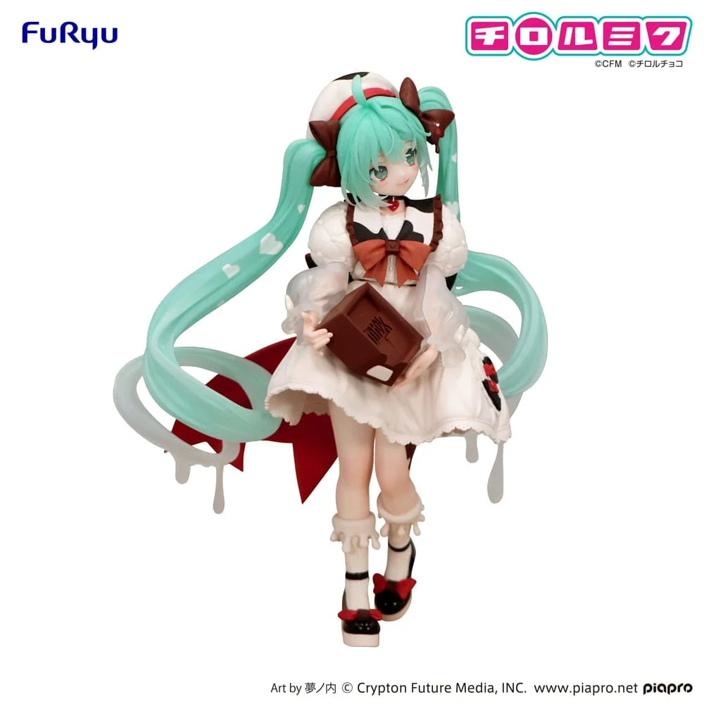 Hatsune Miku x Tirol Choco Trio-Try-iT PVC Statue Hatsune Miku Milk Ver. 18 cm 7 Furyu Hatsune Miku x Tirol Choco Trio-Try-iT PVC Statue Hatsune Miku Milk Ver. 18 cm bilde 7