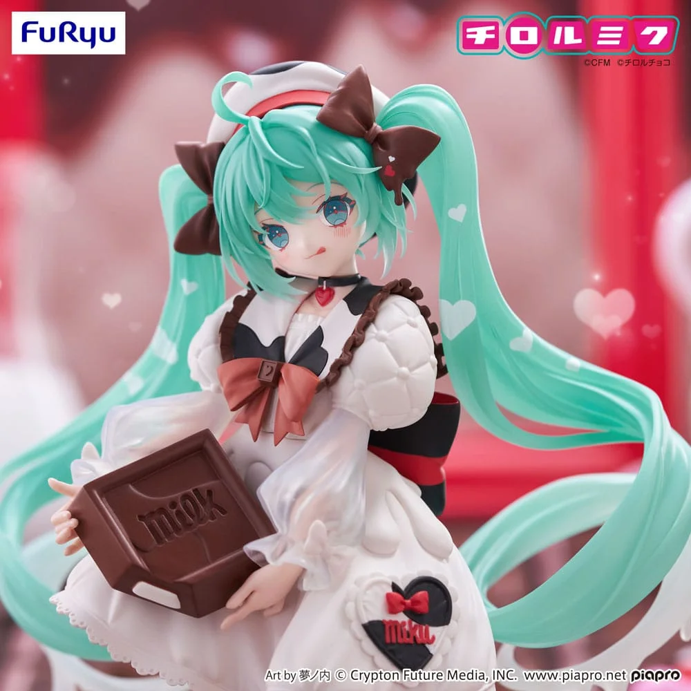 Hatsune Miku x Tirol Choco Trio-Try-iT PVC Statue Hatsune Miku Milk Ver. 18 cm 9 Furyu Hatsune Miku x Tirol Choco Trio-Try-iT PVC Statue Hatsune Miku Milk Ver. 18 cm bilde 9