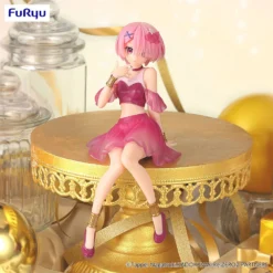 Furyu Re:Zero Starting Life in Another World Noodle Stopper PVC Statue Ram Twinkle Party Another Color Ver. 14 cm bilde 2