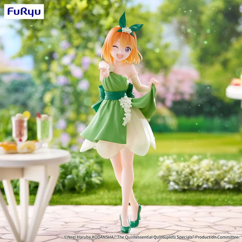 The Quintessential Quintuplets Trio-Try-iT PVC Statue Nakano Yotsuba Pastel Dress Ver. 22 cm 2 Furyu The Quintessential Quintuplets Trio-Try-iT PVC Statue Nakano Yotsuba Pastel Dress Ver. 22 cm bilde 2