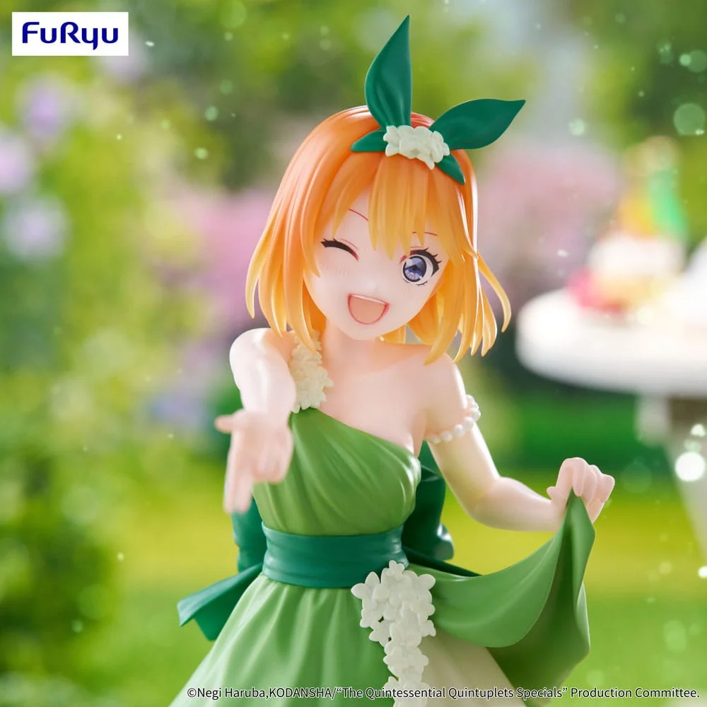 The Quintessential Quintuplets Trio-Try-iT PVC Statue Nakano Yotsuba Pastel Dress Ver. 22 cm 8 Furyu The Quintessential Quintuplets Trio-Try-iT PVC Statue Nakano Yotsuba Pastel Dress Ver. 22 cm bilde 8