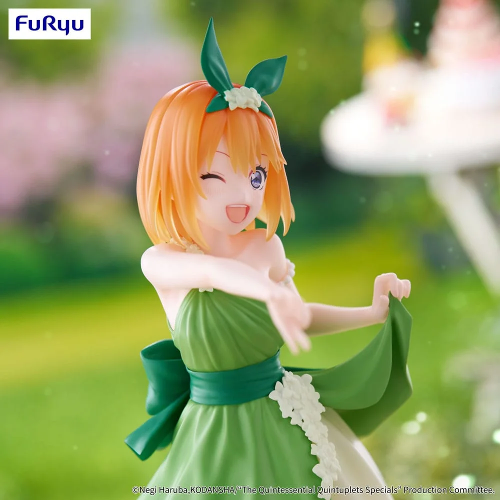The Quintessential Quintuplets Trio-Try-iT PVC Statue Nakano Yotsuba Pastel Dress Ver. 22 cm 9 Furyu The Quintessential Quintuplets Trio-Try-iT PVC Statue Nakano Yotsuba Pastel Dress Ver. 22 cm bilde 9