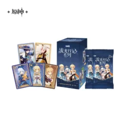 Ha Det Gøy med KanonCon 6 Genshin Impact Trading Card Game Journey of Light Series Display Box (Kinesisk)