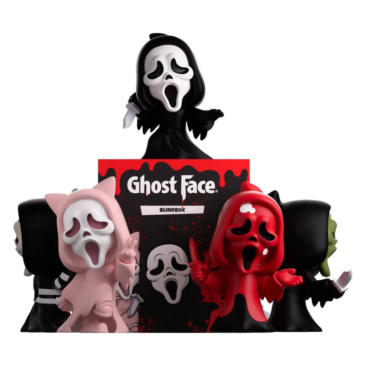 Youtooz Ghost Face Blind Box 1 Youtooz Ghost Face Mini Figures Blind Box Assortment (8)
