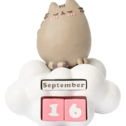 Ha Det Gøy med KanonCon 7 Grupo Erik Pusheen 3D Perpetual Calendar Purrfect Love Collection 12 cm